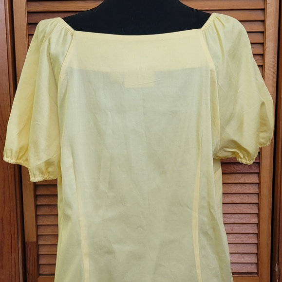 NWOT Avenue Peasant Blouse Plus Size 14/16 - Picture 7 of 10